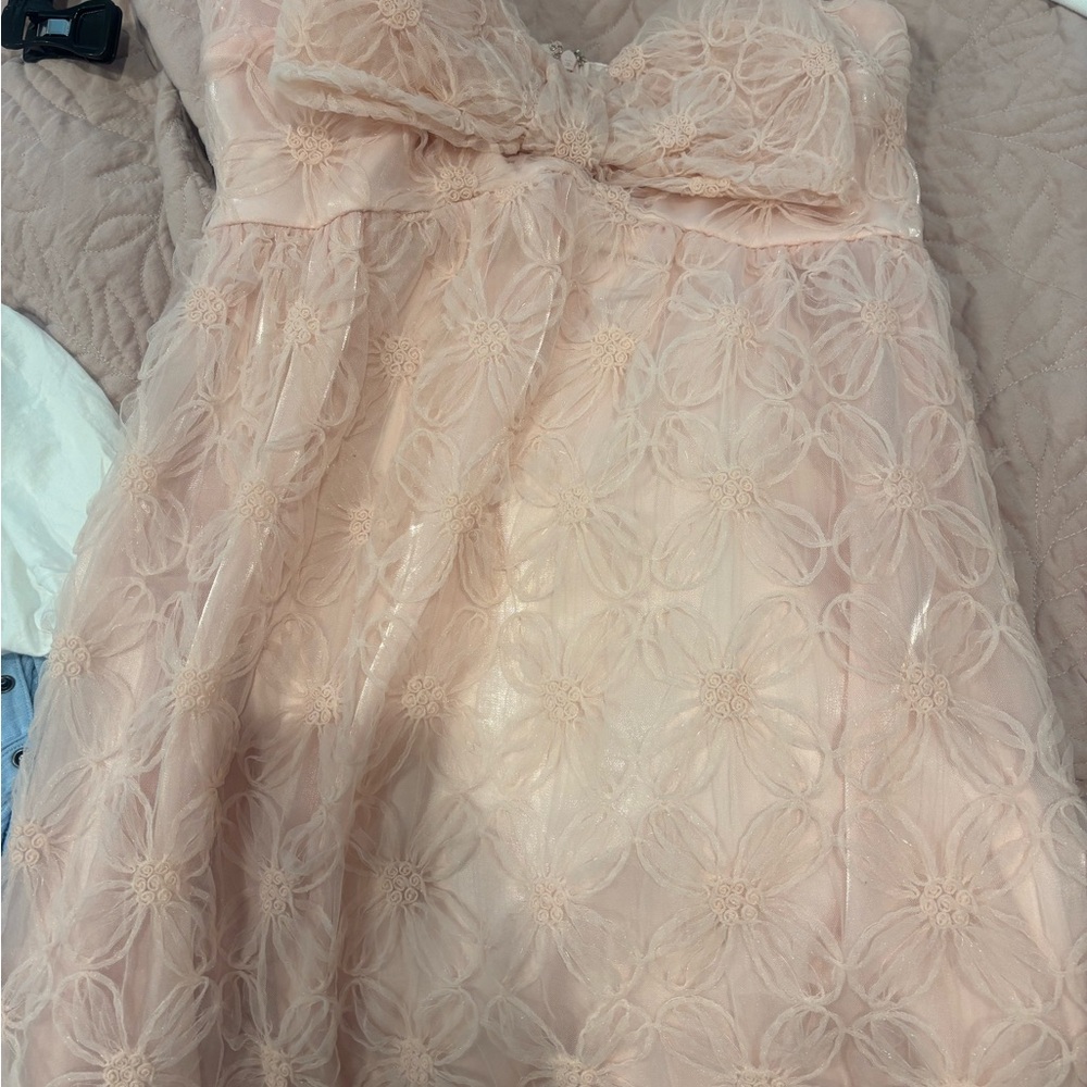 Elegant Pink Dress